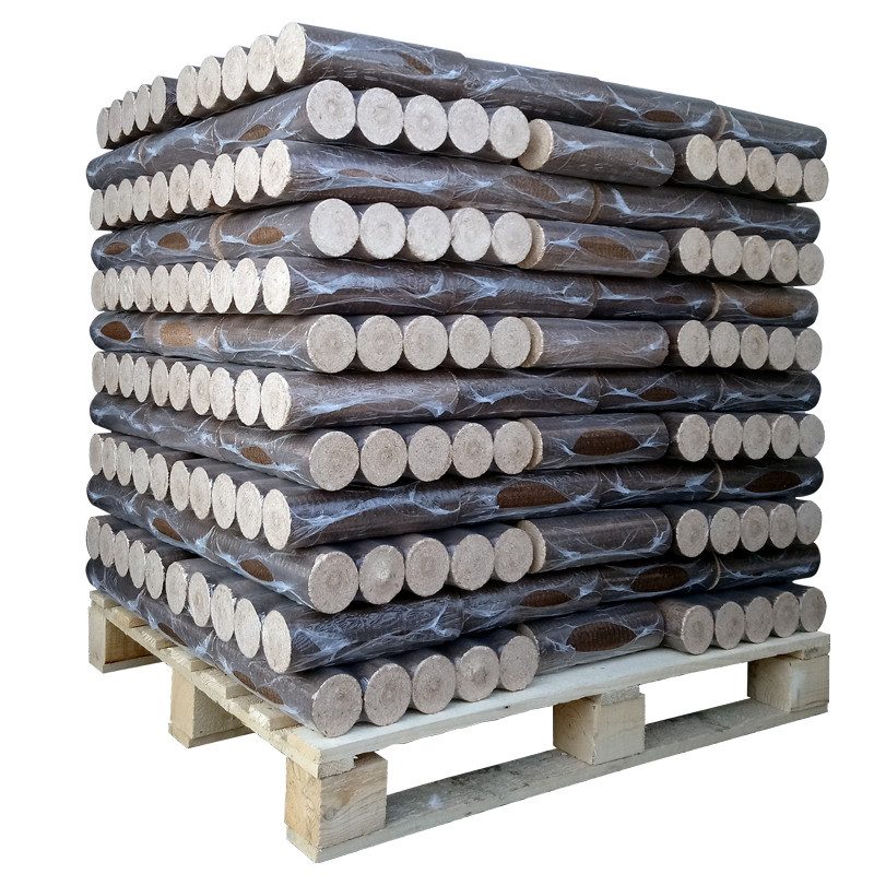Bûche Bois Densifié 100% Feuillus – Palette 960 kg 1 Bûche Bois Densifié 100% Feuillus – Palette 960 kg