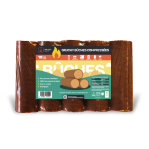 Bûches Densifiées 100% Hêtre Gruchy – 104 Paquets