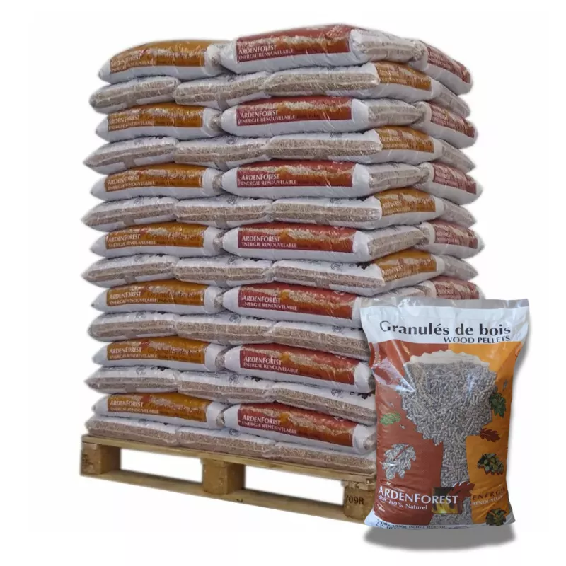 Pellets Ardenforest – Palette 70 Sacs 15 kg 1 Pellets Ardenforest – Palette 70 Sacs 15 kg