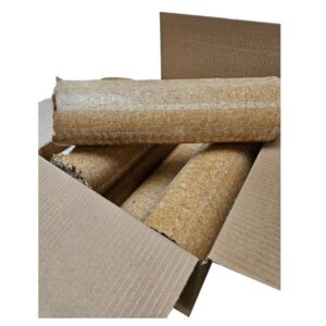 Bois Densifié Confort – 80 Cartons de 6 Bûches (~960 kg)