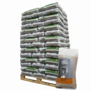 Pellets HS Timber 100% Résineux – Palette 66 Sacs 15 kg