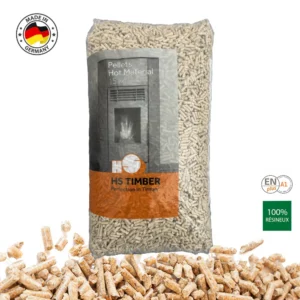 Pellets HS Timber 100% Résineux – Palette 66 Sacs 15 kg