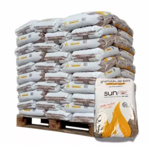 Pellets SunFire – Palette 70 Sacs 15 kg (1050 kg)